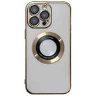 For iPhone 14 Pro Electroplating Magsafe TPU Phone Case(Golden) - 1