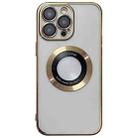 For iPhone 14 Pro Max Magsafe Electroplating TPU Phone Case(Gold) - 1