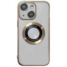 For iPhone 13 Magsafe Electroplating TPU Phone Case(Gold) - 1