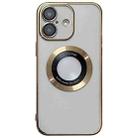 For iPhone 16 Plus Electroplating Magsafe TPU Phone Case(Golden) - 1