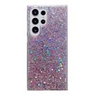 For Samsung Galaxy S24 Ultra 5G Glitter Sequins Epoxy TPU Phone Case(Pink) - 1