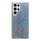 For Samsung Galaxy S24 Ultra 5G Glitter Sequins Epoxy TPU Phone Case(Silver) - 1