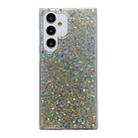 For Samsung Galaxy S24 FE 5G Glitter Sequins Epoxy TPU Phone Case(Gold) - 1