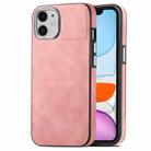 For iPhone 11 Skin-Feel Electroplating TPU Shockproof Phone Case(Pink) - 1