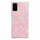 For Samsung Galaxy S20+ Shell Pattern TPU Protective Phone Case(Pink) - 1