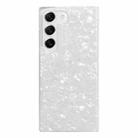 For Samsung Galaxy S21+ 5G Shell Pattern TPU Protective Phone Case(White) - 1