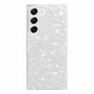 For Samsung Galaxy S22 5G Shell Pattern TPU Protective Phone Case(White) - 1