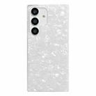 For Samsung Galaxy S23 FE 5G Shell Pattern TPU Protective Phone Case(White) - 1