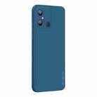 For Xiaomi Redmi 12C PINWUYO Sense Series Liquid Silicone TPU Phone Case(Blue) - 1