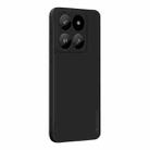 For Xiaomi 14 Pro PINWUYO Sense Series Liquid Silicone TPU Phone Case(Black) - 1