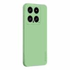 For Xiaomi 14 PINWUYO Sense Series Liquid Silicone TPU Phone Case(Green) - 1