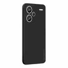 For Xiaomi Redmi Note 13 Pro+ PINWUYO Sense Series Liquid Silicone TPU Phone Case(Black) - 1