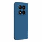For Xiaomi Redmi Note 14 Pro 5G PINWUYO Sense Series Liquid Silicone TPU Phone Case(Blue) - 1