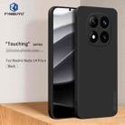 For Xiaomi Redmi Note 14 Pro+ 5G PINWUYO Sense Series Liquid Silicone TPU Phone Case(Black) - 2