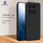 For Xiaomi 15 PINWUYO Sense Series Liquid Silicone TPU Phone Case(Black) - 2