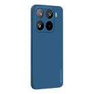 For Xiaomi 15 Pro PINWUYO Sense Series Liquid Silicone TPU Phone Case(Blue) - 1
