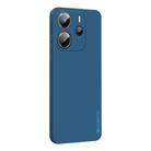 For Redmi Note 14 4G 163.25mm PINWUYO Sense Series Liquid Silicone TPU Phone Case(Blue) - 1