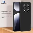 For Xiaomi Redmi Note 14 Pro 4G PINWUYO Sense Series Liquid Silicone TPU Phone Case(Black) - 2