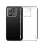 For Xiaomi 13T/13T Pro /Redmi K60 Ultra MOFI Ming Series Ultra-thin TPU Phone Case(Transparent) - 1