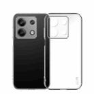 For Xiaomi Redmi Note 13 MOFI Ming Series Ultra-thin TPU Phone Case(Transparent) - 1