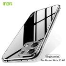 For Xiaomi Redmi Note 13 4G MOFI Ming Series Ultra-thin TPU Phone Case(Transparent) - 2