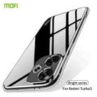 ForXiaomi Redmi Turbo 3 MOFI Ming Series Ultra-thin TPU Phone Case(Transparent) - 2