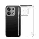 For Xiaomi Redmi Note 14s MOFI Ming Series Ultra-thin TPU Phone Case(Transparent) - 1
