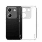 For Xiaomi Poco M7 Pro MOFI Ming Series Ultra-thin TPU Phone Case(Transparent) - 1