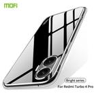 For Xiaomi Redmi Turbo 4 Pro MOFI Ming Series Ultra-thin TPU Phone Case(Transparent) - 2