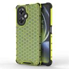 For OnePlus Nord CE3 Shockproof Honeycomb Phone Case(Green) - 1