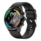 ET440 1.39 inch Color Screen Smart Silicone Strap Watch,Support Heart Rate / Blood Pressure / Blood Oxygen / Blood Glucose Monitoring(Black) - 1