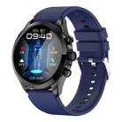 ET440 1.39 inch Color Screen Smart Silicone Strap Watch,Support Heart Rate / Blood Pressure / Blood Oxygen / Blood Glucose Monitoring(Blue) - 1