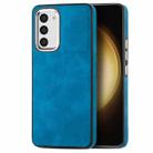 For Samsung Galaxy S23 5G Skin-Feel Electroplating TPU Shockproof Phone Case(Blue) - 1