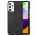 For Samsung Galaxy A52 4G/5G Skin-Feel Electroplating TPU Shockproof Phone Case(Black) - 1