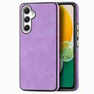For Samsung Galaxy A13 5G Skin-Feel Electroplating TPU Shockproof Phone Case(Purple) - 1
