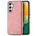 For Samsung Galaxy A04 Skin-Feel Electroplating TPU Shockproof Phone Case(Pink) - 1