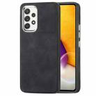 For Samsung Galaxy A72 4G/5G Skin-Feel Electroplating TPU Shockproof Phone Case(Black) - 1