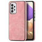 For Samsung Galaxy A32 5G Skin-Feel Electroplating TPU Shockproof Phone Case(Pink) - 1