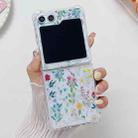 For Samsung Galaxy Z Flip5 Fresh Small Floral Epoxy TPU Phone Case(Colorful Flowers 4) - 2