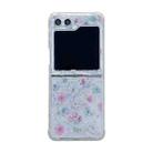 For Samsung Galaxy Z Flip3  Fresh Small Floral Epoxy TPU Phone Case(Butterflies Love Flowers 6) - 1