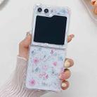 For Samsung Galaxy Z Flip3  Fresh Small Floral Epoxy TPU Phone Case(Butterflies Love Flowers 6) - 2