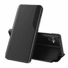 For Samsung Galaxy A07 5G Attraction Flip Holder Leather Phone Case(Black) - 1