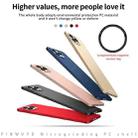 For iPhone 15 Pro Max PINWUYO Micro-Frosted PC Ultra-thin Hard Phone Case with Magsafe Magnetic Ring(Red) - 3