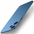 For Xiaomi Redmi Note 12 Turbo /Poco F5 5G MOFI Fandun Series Frosted PC Ultra-thin All-inclusive Phone Case(Blue) - 1