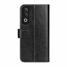 For OPPO K12 R64 Texture Horizontal Flip Leather Phone Case(Black) - 3