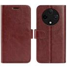 For OPPO A3 Pro 5G R64 Texture Horizontal Flip Leather Phone Case(Brown) - 1