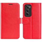 For OPPO Reno12 Pro 5G Global R64 Texture Horizontal Flip Leather Phone Case(Red) - 1
