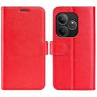 For OPPO A3 Pro Global R64 Texture Horizontal Flip Leather Phone Case(Red) - 1