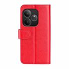 For OPPO A3 Pro Global R64 Texture Horizontal Flip Leather Phone Case(Red) - 3