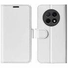 For OPPO F29 Pro 5G R64 Texture Horizontal Flip Leather Phone Case(White) - 1
